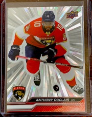 2023-24 UD Series 1 #76Anthony Duclair Outburst Silver Florida Panthers